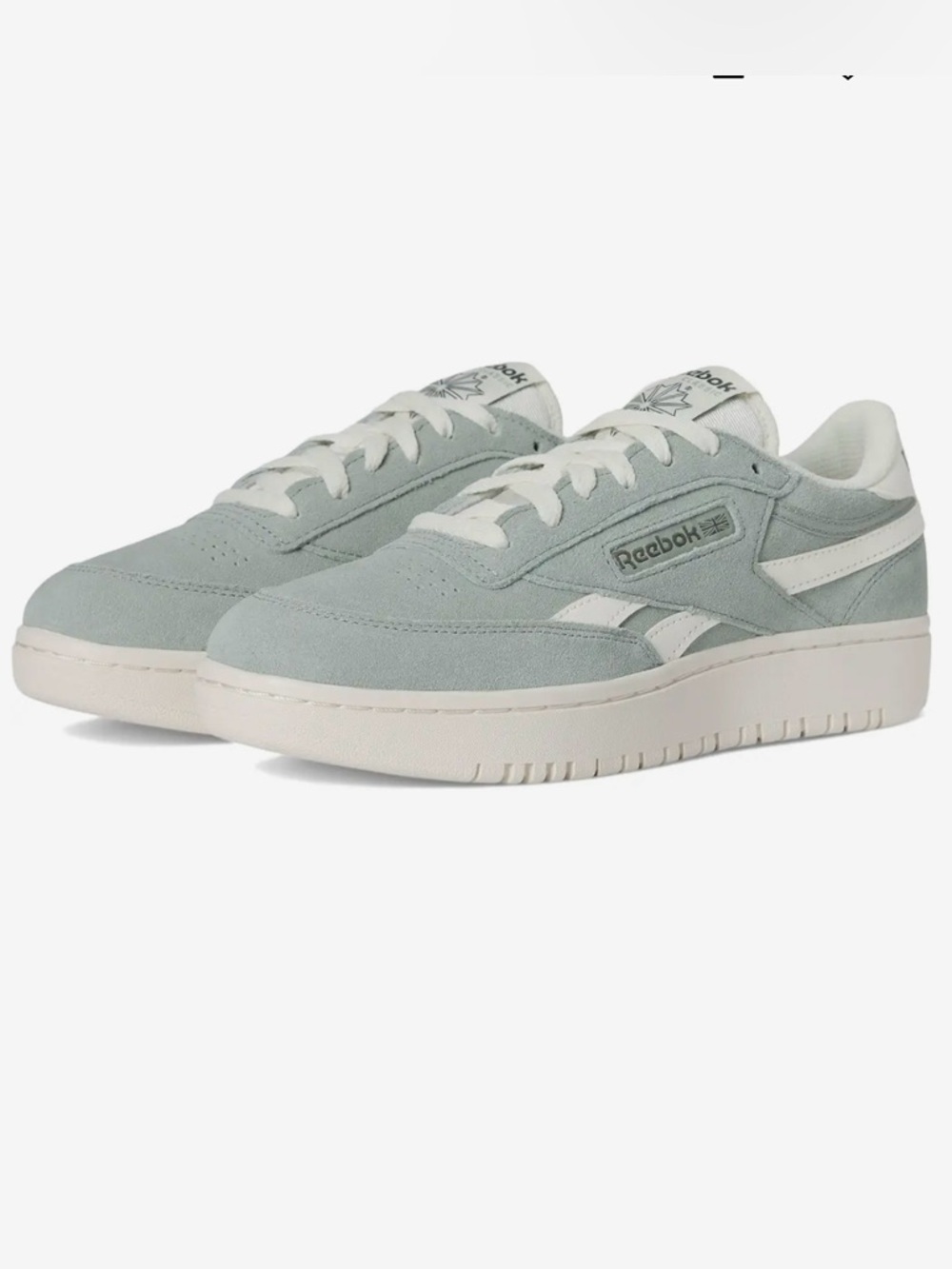 Reebok Lifestyle Club C Double Revenge in Hybrid Green/Chalk